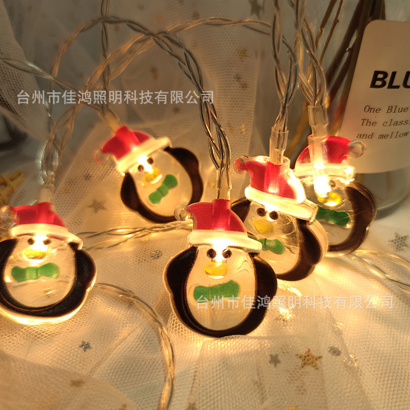 Luz LED de Navidad transfronteriza, decoración de ventana de cadena, tamaño colgante, estilo personalizable, gran cantidad de precio preferencial