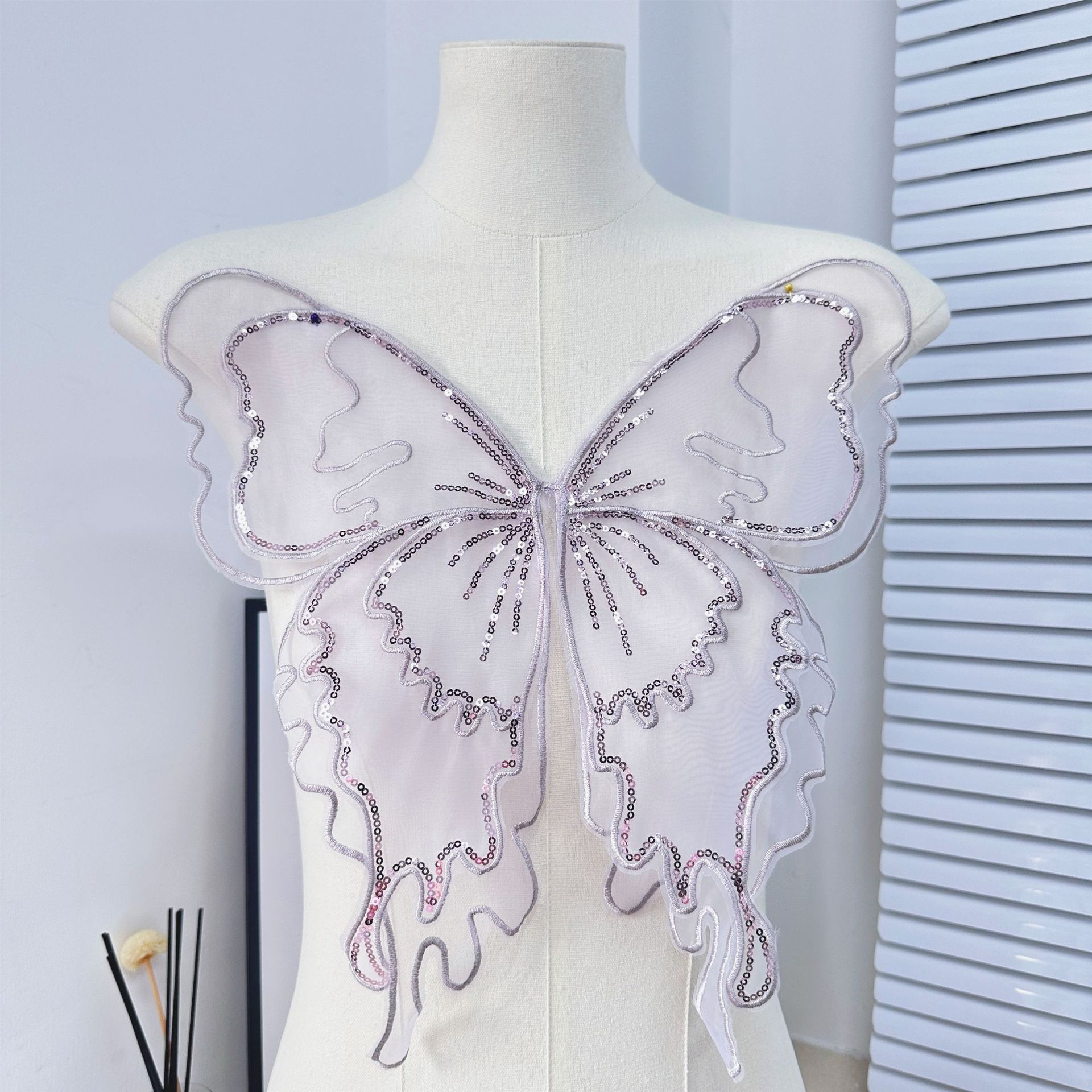 1 Pièce Élégant Papillon Polyester Patchs Autocollants Pour Vêtements display picture 16