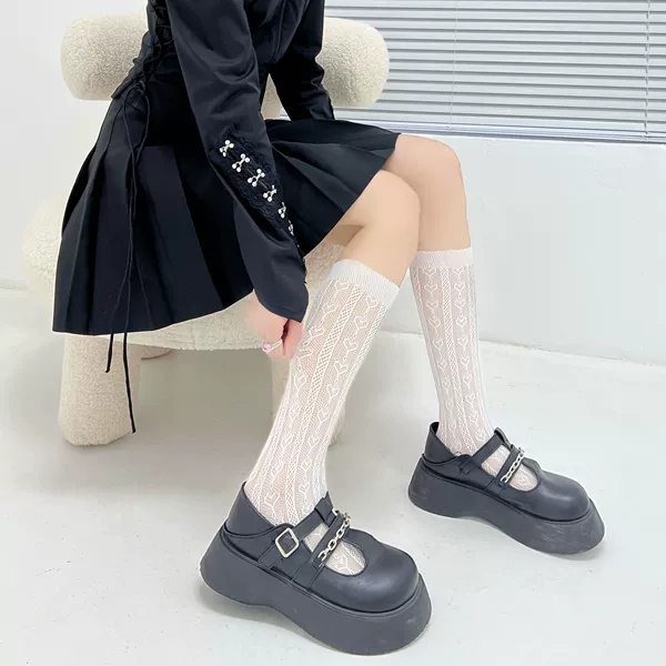 Poly love calf white