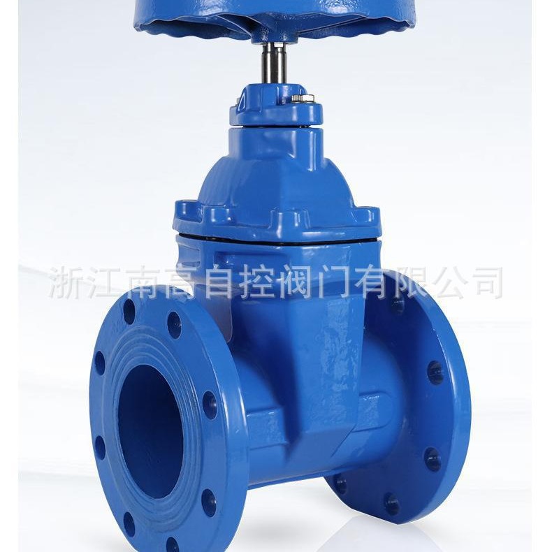 Z45X-16Q暗杆软密封法兰闸阀 浙江巨荣软密封闸阀法兰橡胶阀DN100