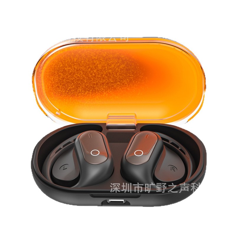 MINISO ナイトライト流砂 XG23pro 人気の耳掛け型非インイヤー OWS オープン翻訳 AI Bluetooth ヘッドセット|undefined