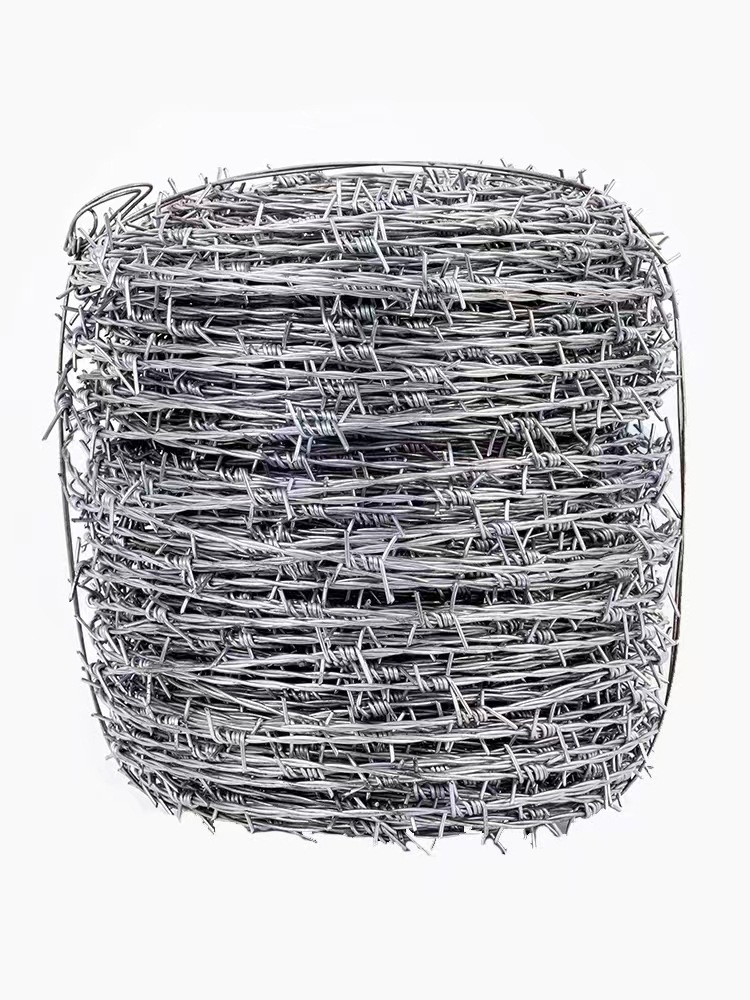 수출 등급 2.0mm 강철 와이어 가시 로프/ 100m /은 아연 도금 와이어 Tribulus 모델