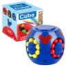 Puzzle magic beans-solid color-blue
