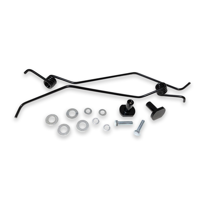Snowmobile track cooling snow scraper steel wire assembly, torsion spring ice crusher, complete set of installation and modification accessories