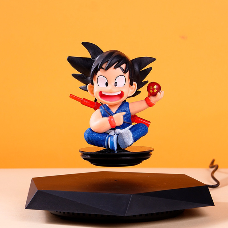 자기 부상 디스플레이 스탠드 + 다채로운 앉아있는 드래곤 볼