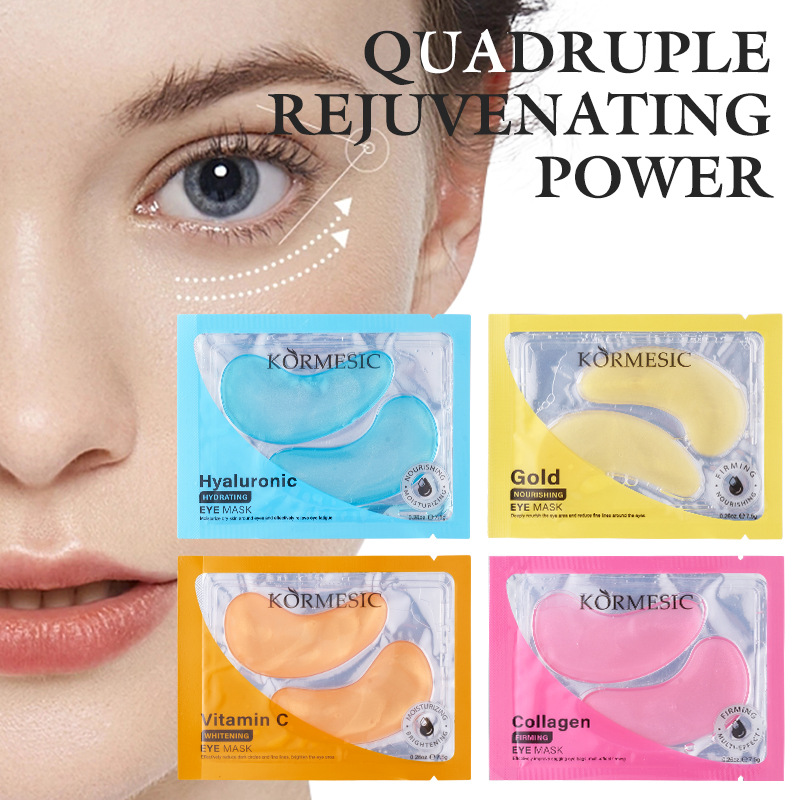 Amazon Best Selling Kormesic Vitamin C Eye Mask Eye Mask Moisturizing and Moisturizing Eye Care