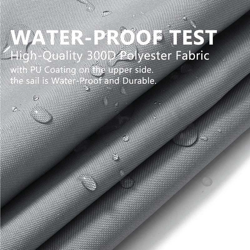 Waterproof Sunshade Sail Oxford Cloth Sunshade Sail Sunshade Cloth Outdoor Camping Garden Swimming Pool Car Sunshade Rainproof Canopy