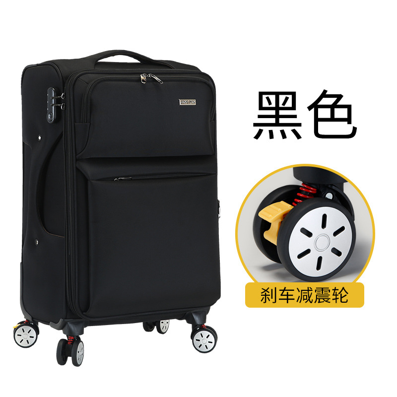 Maleta de gran capacidad para hombres 32 pulgadas 34 pulgadas maleta de tracción maleta para estudiantes Oxford tela caja de código