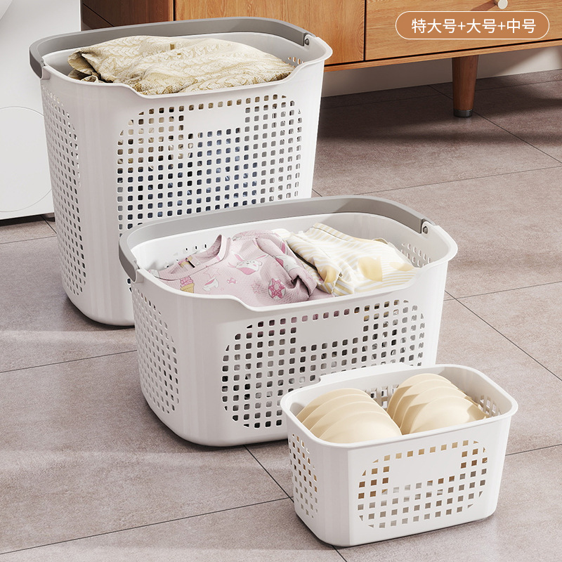 Large + medium + small [three-piece set] white