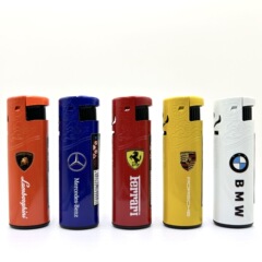 新型A9金属インフレータブル厚さストレートライター防風金属鉄殻メーカー卸売り直販