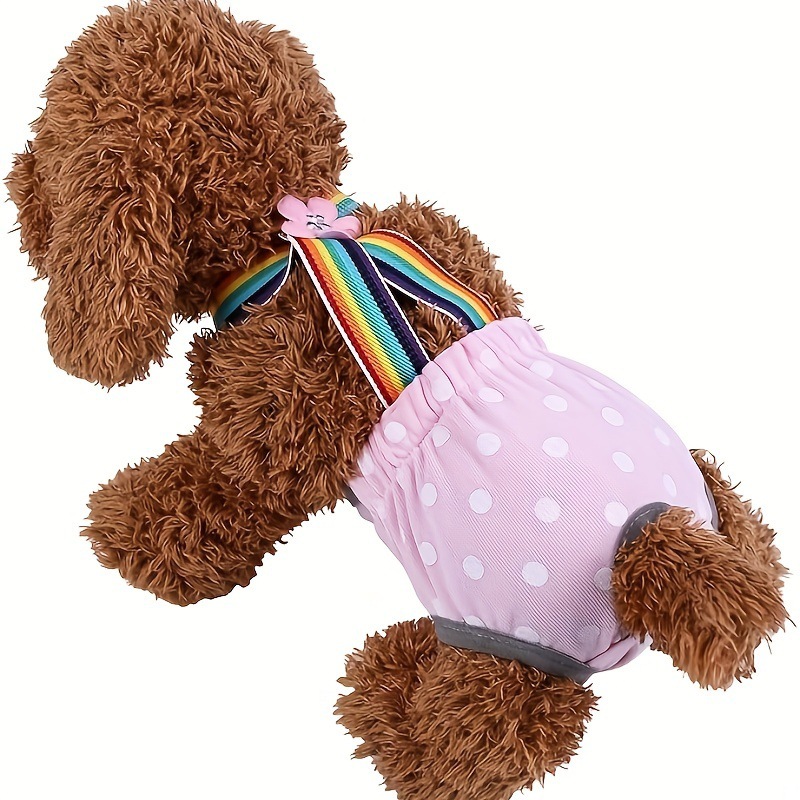 2025 new pattern Cross border On behalf of apply SMEs Breed clean Knitted fabrics Dog diapers