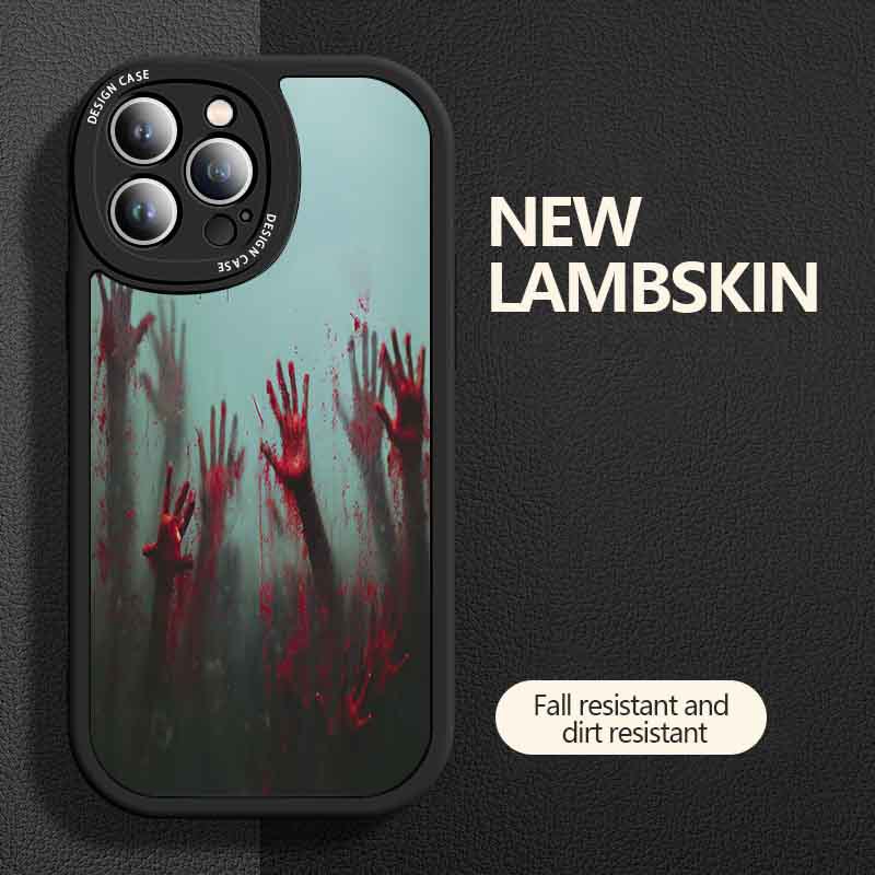 Halloween Party Gift Giving Horror Help Spoof Popular Pattern Funny Suitable for Apple Mobile Phone Case