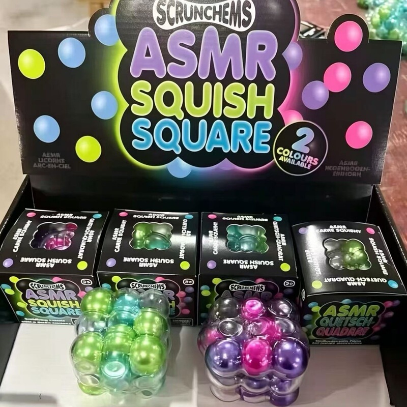 Octopus Squeeze Ball Sensory Toy, Water Bead Filled Squishy