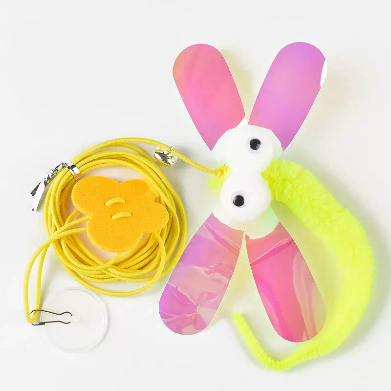 Эластичная игрушка, маленький колокол, качели, кошка, борьба с скукой
