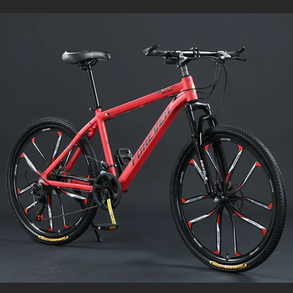 Aluminum alloy frame ten blades l matt red