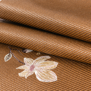 ✅ Summer Mat Pillowcase Ice Rattan Pillow Mat Double-Sided Ice Silk Pillowcase Couple Style Double Pillowcase Extended 1.2