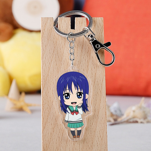 Anime Peripherals Saiki Kusuo’s Disaster Acrylic Keychain Rendoli Transparent Pendant