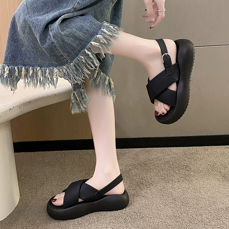 Summer sandals, slippers, 2023 years, soft sole