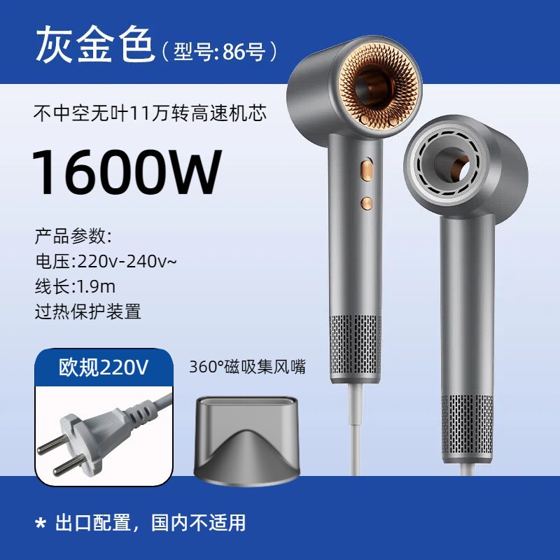 高速吹风机家用大风力负离子吹头发大功率发廊电吹风工厂直供跨境|undefined