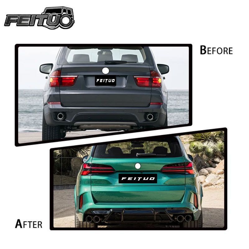 Suitable for Bmw X5 Series E70 Old Model Upgrade to New 2023+ X5M Full Body Kit