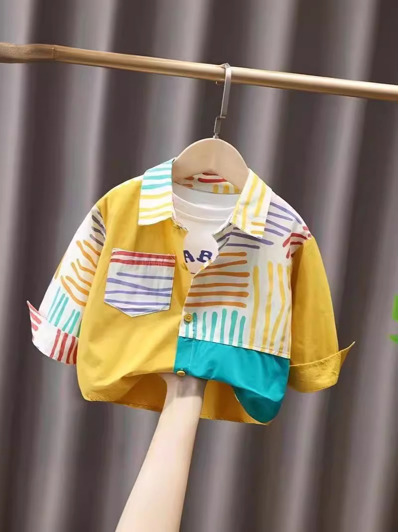 Demi-season shirt