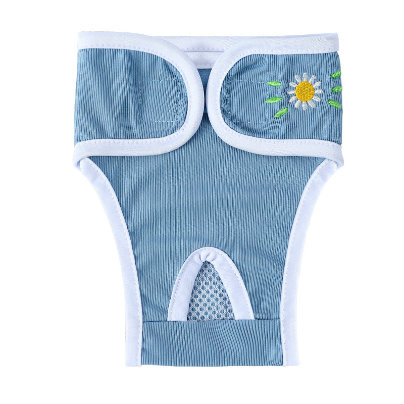 Pantalones fisiológicos del perro pantalones tía hembra perro ropa interior especial para mascotas período menstrual servilleta sanitaria anti-acoso pantalones de seguridad pantalones menstruales image 9