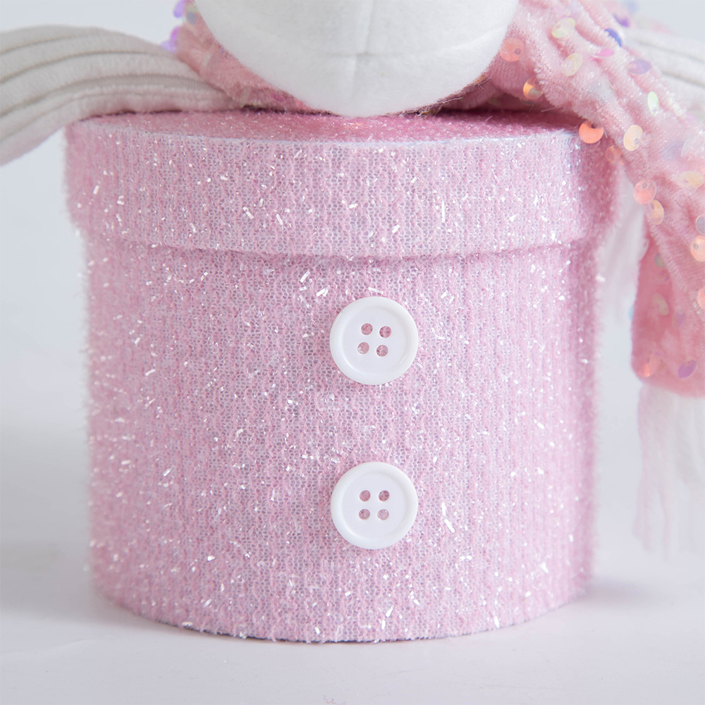 Transfronterizo nuevo caja de manzana de Navidad rosa viejo hombre de nieve alce caja de regalo de Navidad caja de regalo de dulces de Nochebuena