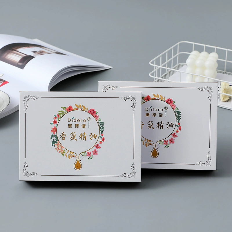 Интернет знаменитости креативная Мода Han Feng ins ароматерапия флип Подарочная коробка аромат эфирного масла упаковка жесткая коробка упаковка для духов