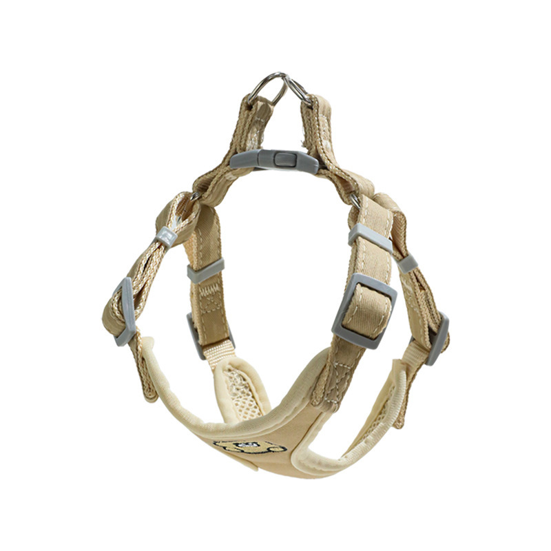 Z-estilo chaleco fuera para pasear al perro cuerda para el pecho y la espalda correa para el perro bordado de dibujos animados para perros correa para el pecho y la espalda suministros para mascotas