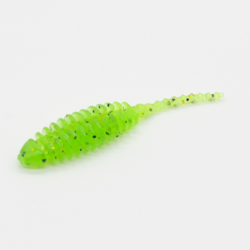 6 Colors Soft Worms Fishing Lures Soft Baits Fresh Water Bass Swimbait Tackle Gear