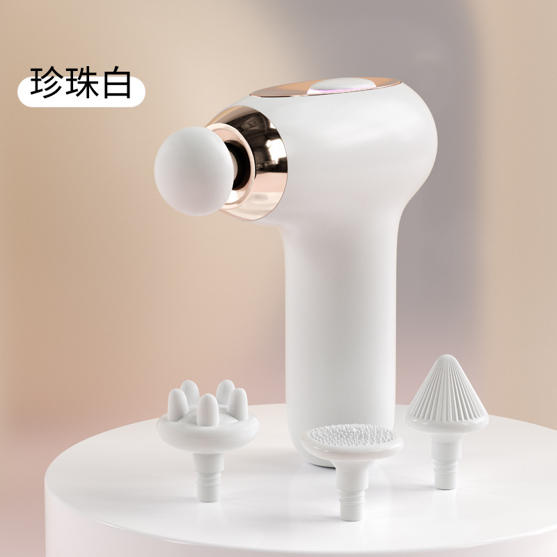 フィットネスや筋膜の筋弛緩用のミニ筋膜ガン、ポータブル高周波振動マッサージミニ筋膜ガン|undefined