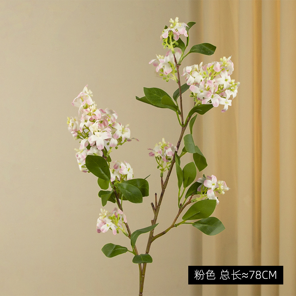 Mayorista transfronterizo flor de clavo de lilavos flor imitación flor flor de sala de estar ramo de flores decorativa decoración de mesa