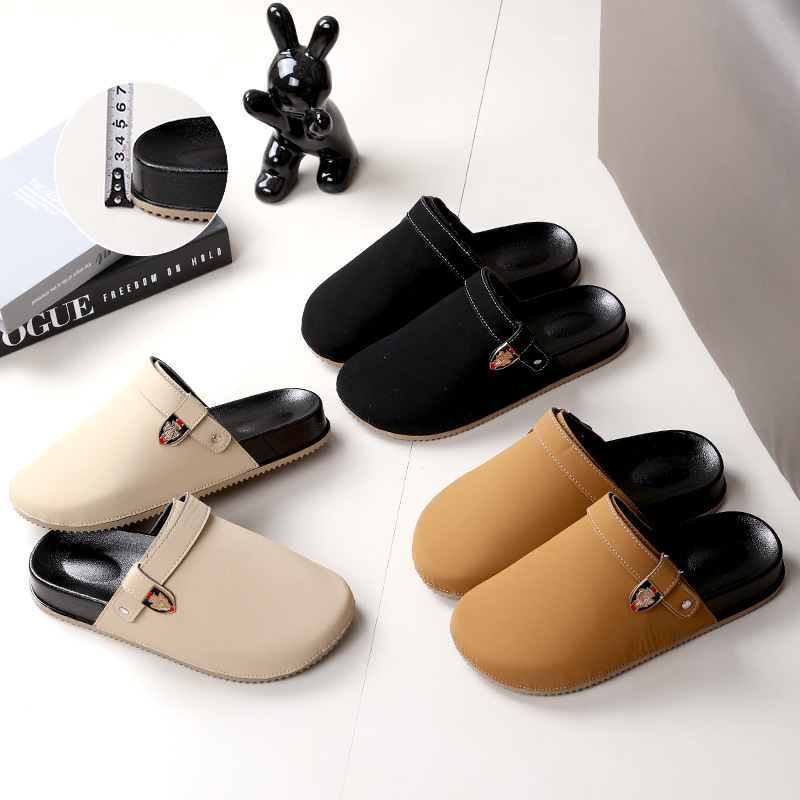 Customized Small Orders for Export, Fast Delivery, Fashionable Men's Slippers, Non-Slip, Thick-Soled, Versatile, Casual, New Style for Outdoor Wear Customized Small Orders for Export, Fast Delivery, Fashionable Men's Slippers, Non-Slip, Thick-Soled, Versatile, Casual, New Style for Outdoor Wear