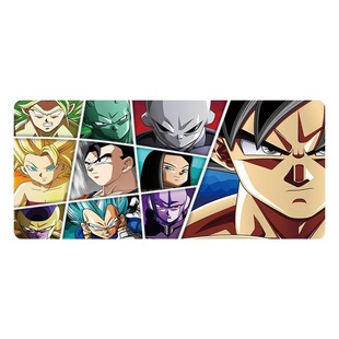 Коврик для мыши Dragon Ball на заказ негабаритный водонепроницаемый Настольный коврик теплопередача Интернет-кафе клавиатура Коврик фабрика оптом цветной замок