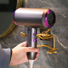 The bathroom hair dryer stands rack -free bathroom placed on the wall storage bracket wall hanging hair dryer