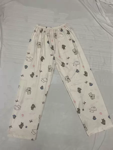 Tie knot cat trousers