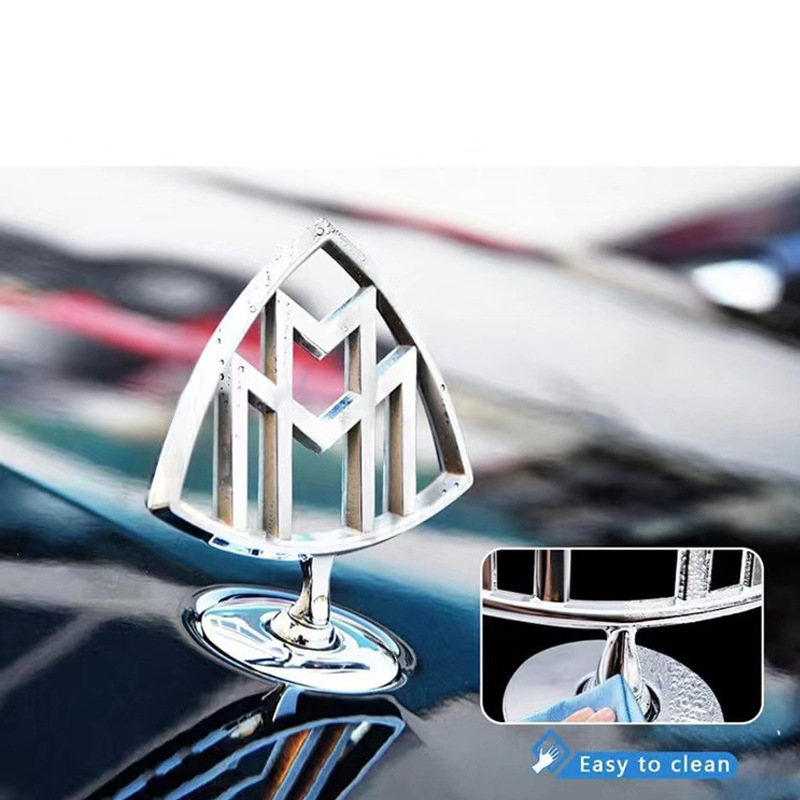 Suitable for Mercedes-Benz Maybach Original Car Logo S480 Vertical Logo S560 Logo S450 Logo Gls480 Front Logo S-Class Modification