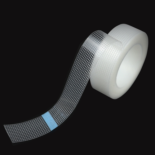 Grafting eyelash adhesive film micro-porous breathable isolation tape transparent frosted PE tape for eyelash extension emergency kit 
