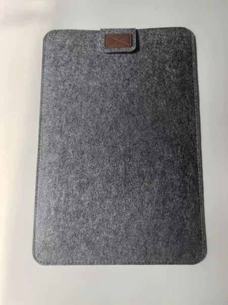 Directly from the manufacturer, felt laptop sleeve, leather snap-on lightweight computer bag, suitable for MacBook and Lenovo