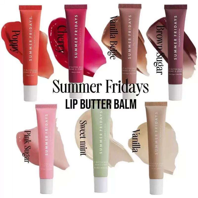 American Summerfridays Lip Mask, Lip Gloss, Lip Balm, Lip Oil, Moisturizing and Brightening Lip Balm 15Glipbalm