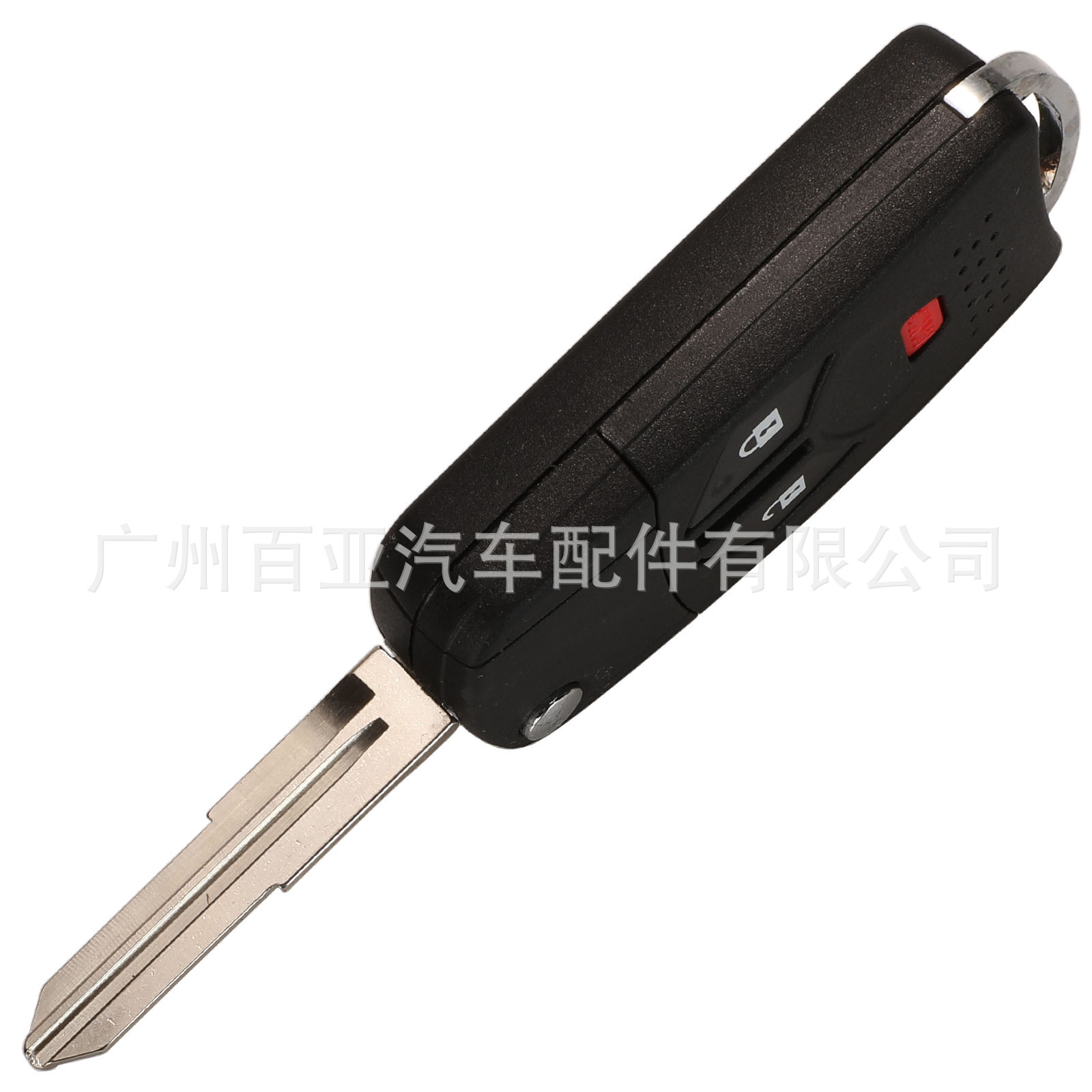 Suitable for 3-key 4-key Mitsubishi Golan Lancer modified remote control folding car key shell right embryo