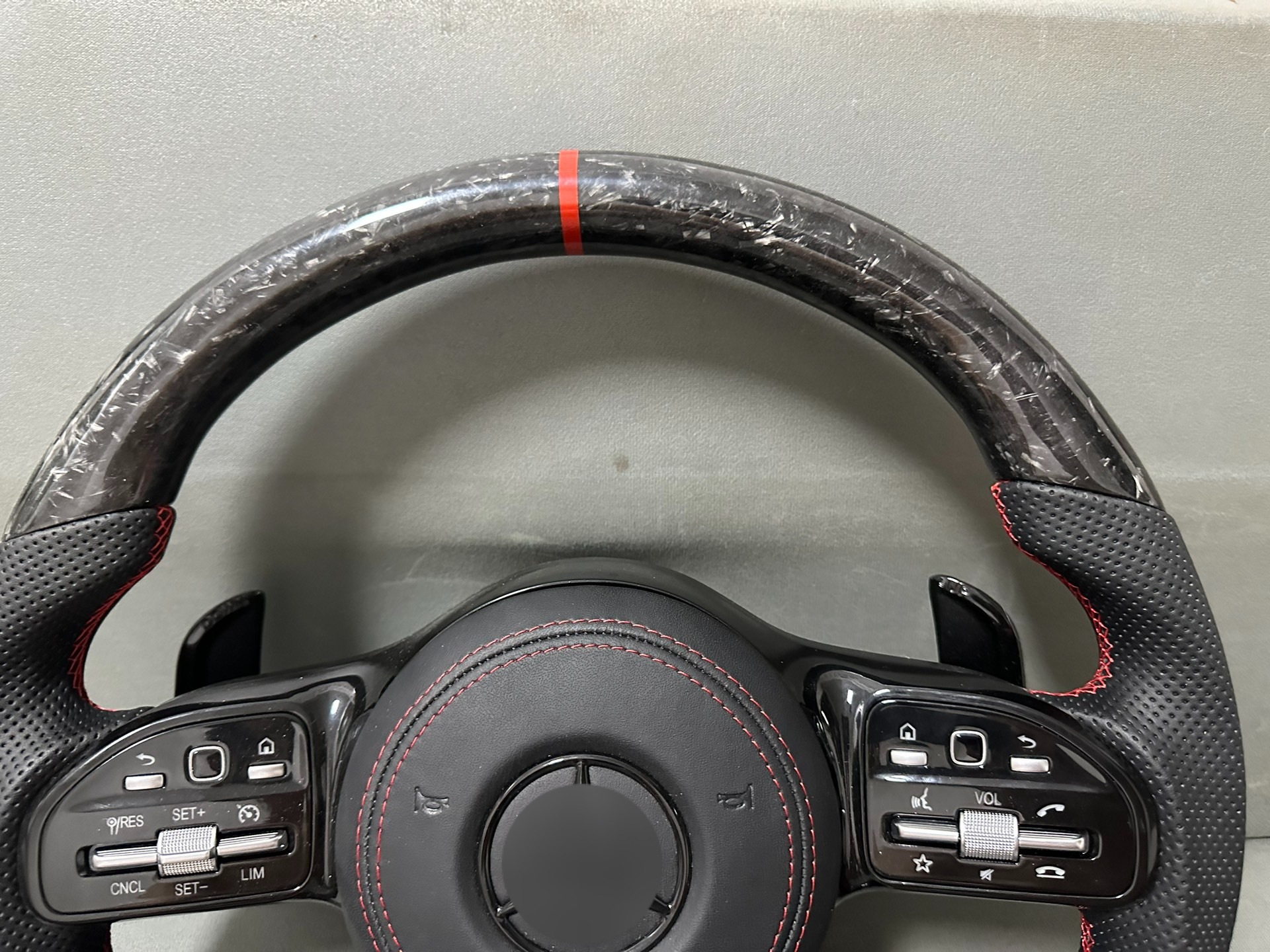 Mercedes-Benz 809AMG A-Class E-Class C-Class CLA GLC Forged Carbon Fiber Steering Wheel Upgrade Mercedes-Benz Steering Wheel Assembly