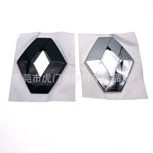 适用于雷诺机盖标 汽车改装标前后立体贴标后备箱标志ABS电镀贴标