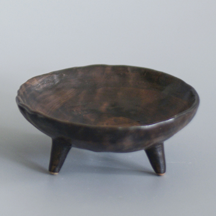 Palo Santo Burning Plate Peruvian Sacred Wood Burning Plate Sage Leaf Ceramic Aromatherapy Stove Replaces Abalone Shell