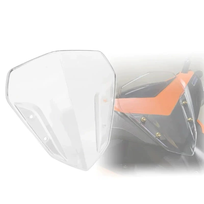 Motorcycle front windshield Yamaha Aerox155/Nvx155 Modified - white