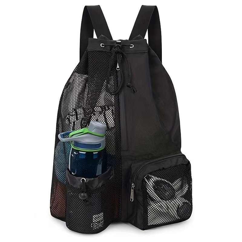 Bolsa de natación de malla mochila con bolsa húmeda mochila portátil al aire libre de playa gimnasio amazon mochila explosiva image 8