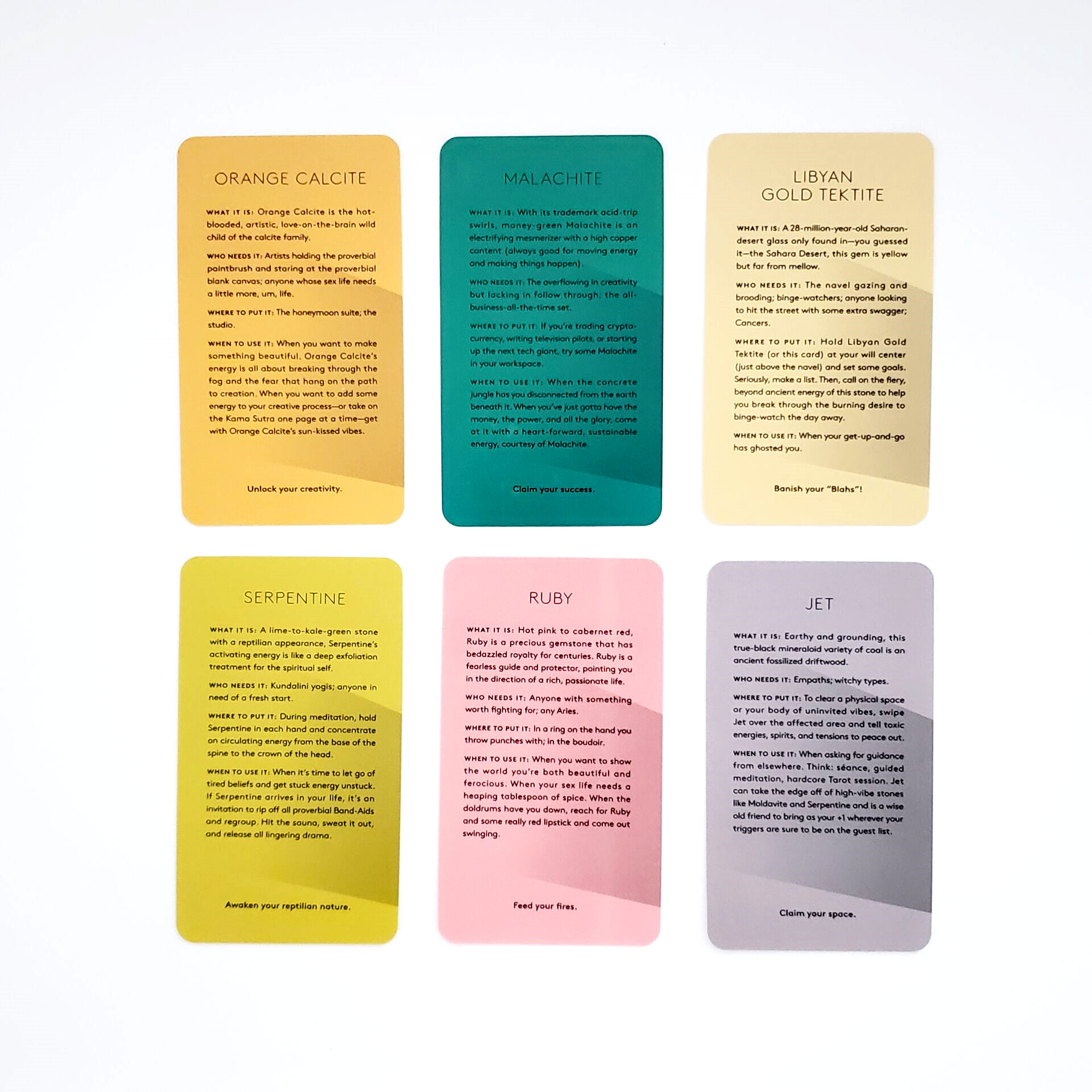 2022 New Model Crystals The Deck Crystal Stone Tarot Hot Item On And_voghion.com