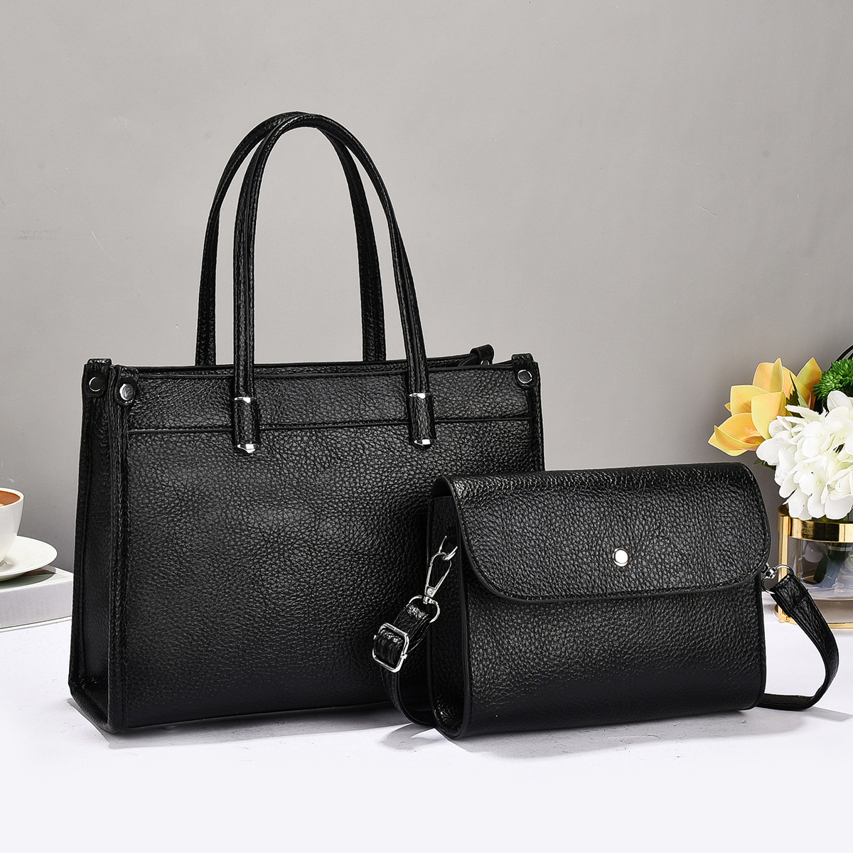 Bolsos para mujer 2025 nuevo estilo coreano bandolera de color sólido para mujer bolso vertical para teléfono móvil para mujer monedero versátil