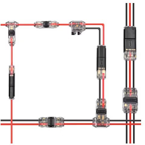 Dippy -strip -free wire terminal LED wire fast connector dual -wire…
