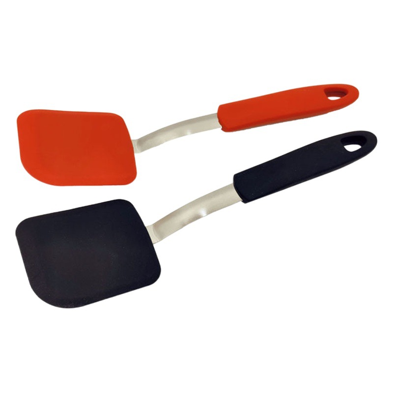 La fábrica vende galletas de silicona pequeñas y medianas, pala de pastel, pala antiadherente, huevo frito de bricolaje, pala de bistec, no daña la olla